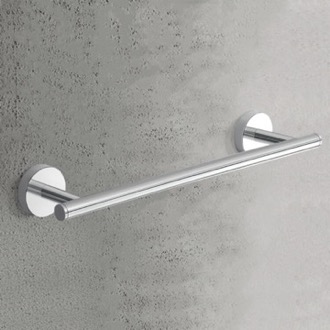 Towel Bar Towel Bar, 14 Inch, Polished Chrome, Rounded Gedy 2321-35-13